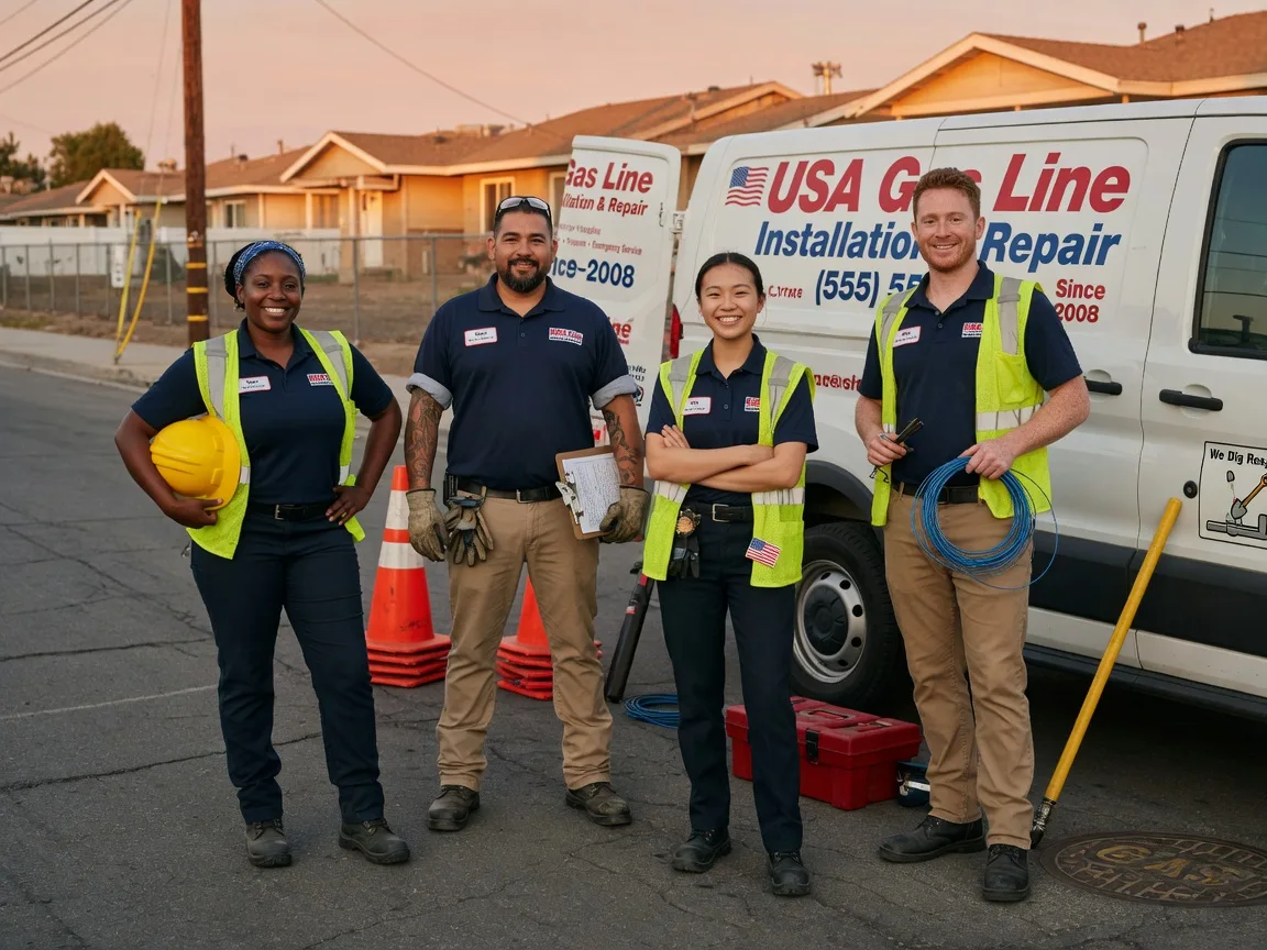 Gas Line Installation company in Weidman, MI